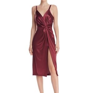 Nordstrom Jill Stuart Black Satin Dress Size 12